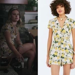 urban outfitters romper - worn on riverdale